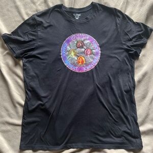 Led Zeppelin vintage iron on transfer on shirt. Men’s size XL.